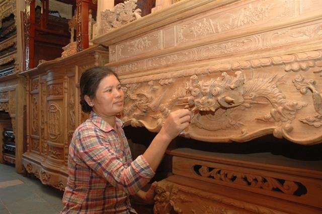 Wood craft villages face strong reduction in output, income due to COVID-19