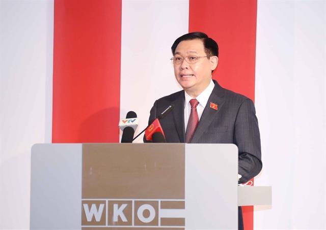 Chairman discusses businesses with Austrian firms