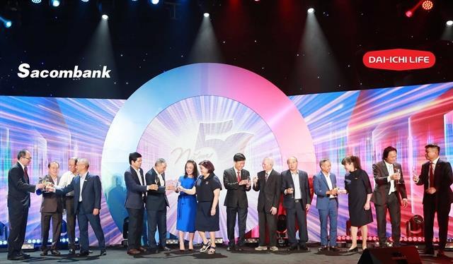 Sacombank, Dai-ichi Life Vietnam mark 5th anniversary of bancassurance partnership