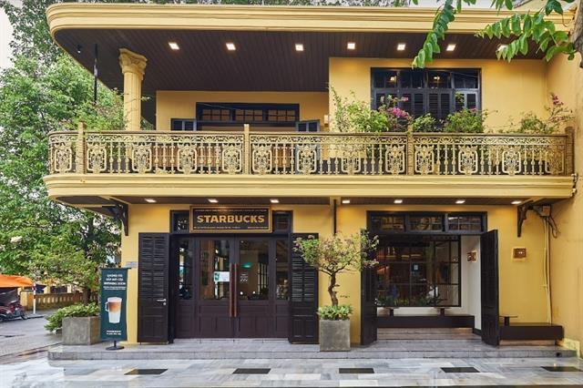 Starbucks opens in Hoi An