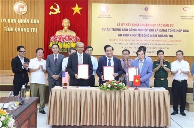 Gas industry centre, seaport worth 5.5 billion to be developed in Quang Tri
