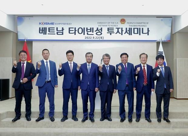 Thai Binh seeks investment from South Korea