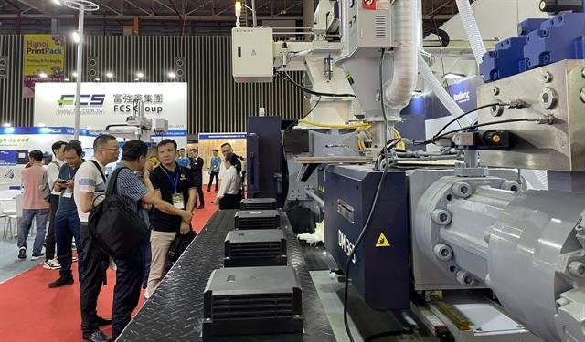 International plastics, rubber industry exhibition begins in HCM City