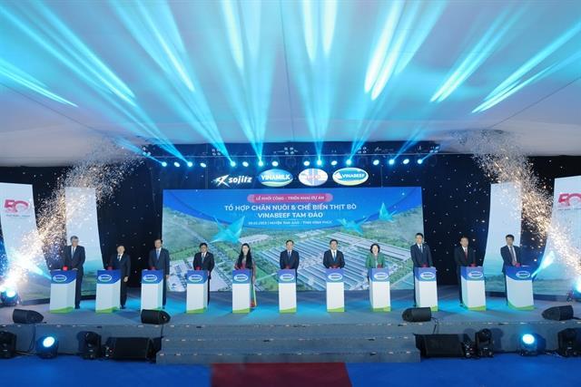 Vinamilk and Japans Sojitz begin work on beef cattle project in Vinh Phuc