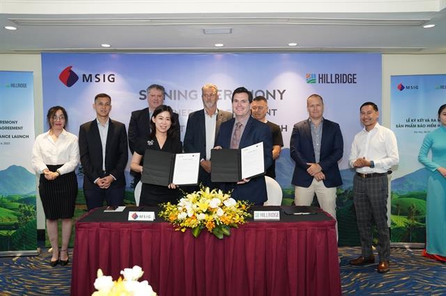 Hillridge, MSIG team up to protect farmers in VN