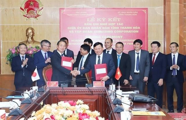 Sumitomo Group explores 400m investment in industrial park in Thanh Hoa Province