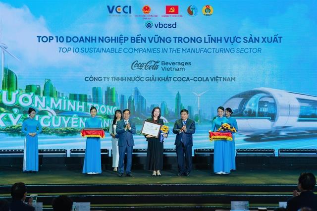 Coca-Cola Beverages Vietnam triumphs with three prestigious awards