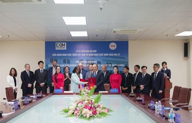 USs EXIM signs 500m MOU with Vietnam Development Bank