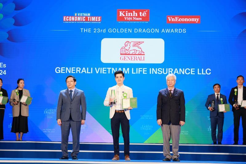Generali Vietnam receives 2024 Golden Dragon Award