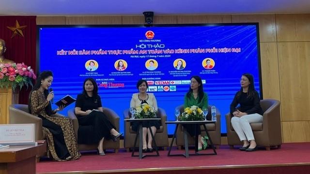 Providing safe good food into modern distribution channels is promoted