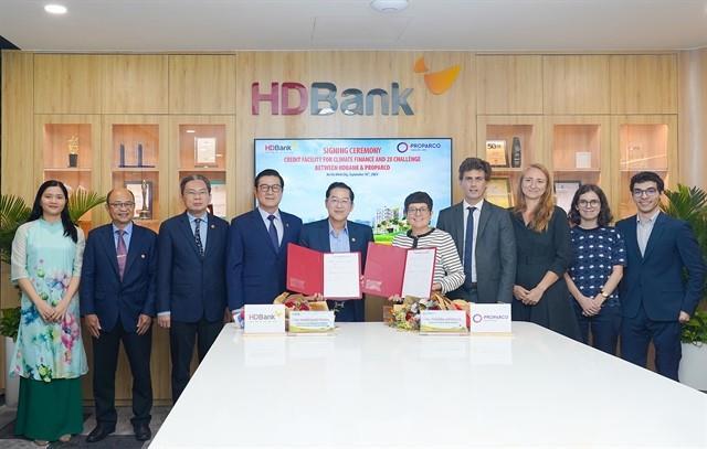 Proparco increases credit like to HDBank to 100 million, underpins sustainable development efforts