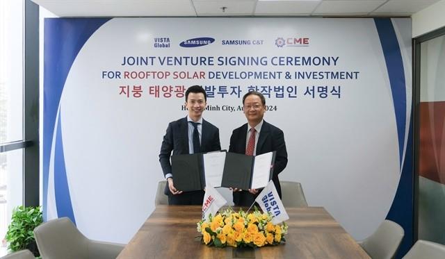 CME Solar Investment and Vista Global collaborate on rooftop solar energy in Việt Nam
